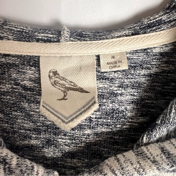 Anthropologie White Crow Oversized zip up - Picture 3 of 7
